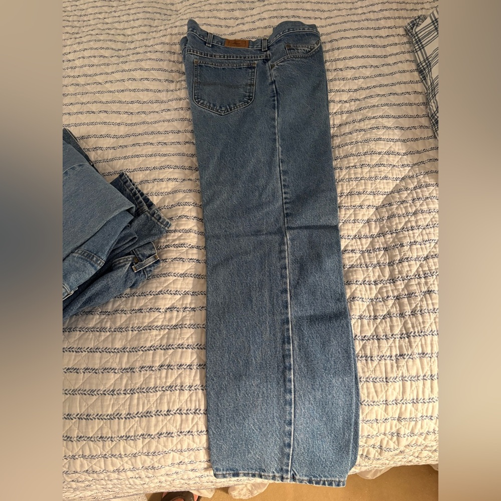 4 pairs of L.L. Bean Blue Mens Jeans